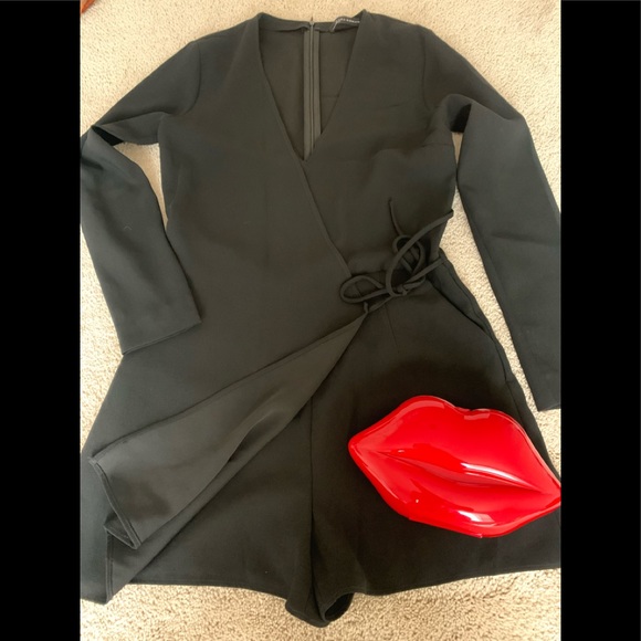 Zara Black Skort    Wore Twice - Picture 2 of 8